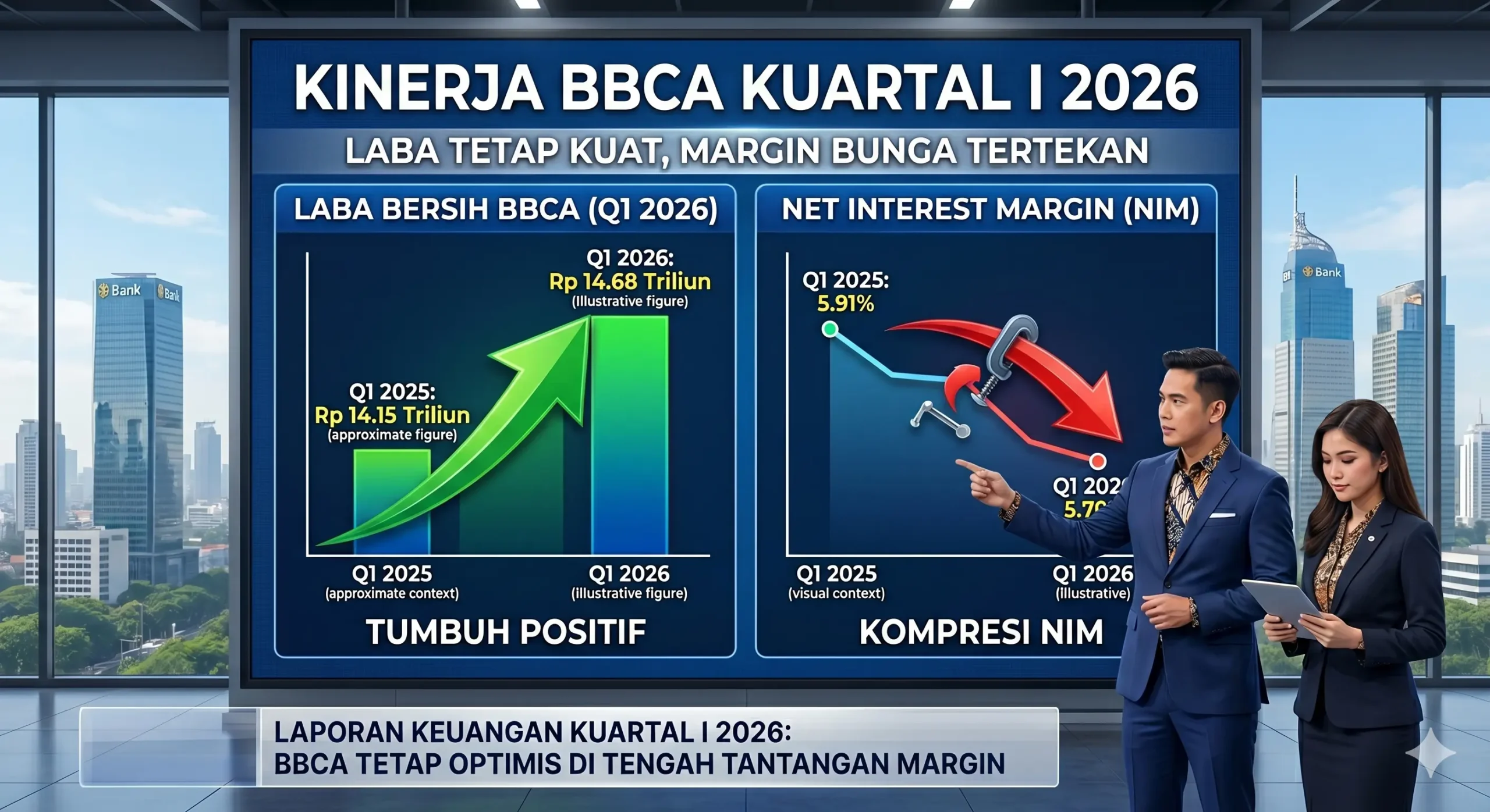Laba BBCA Tetap Kuat di Kuartal I 2026, Meski Margin Bunga Masih Tertekan