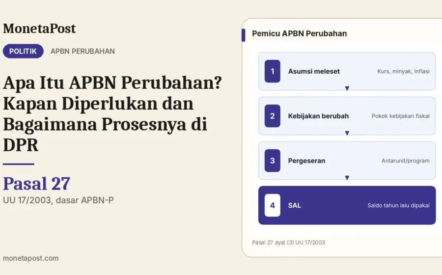 Apa Itu APBN Perubahan? Kapan Diperlukan dan Bagaimana Prosesnya di DPR