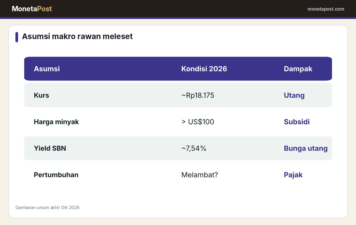 Asumsi makro yang sering meleset