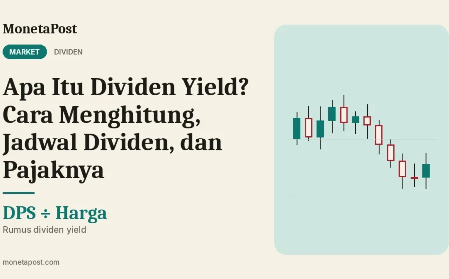 Apa Itu Dividen Yield? Cara Menghitung, Jadwal Dividen, dan Pajaknya