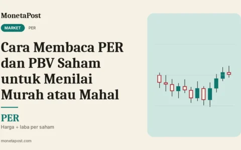 Cara Membaca PER dan PBV Saham untuk Menilai Murah atau Mahal