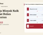 Harga Minyak Naik Empat Bulan Beruntun: Dampak ke Daya Beli Rumah Tangga dan Anggaran Keluarga