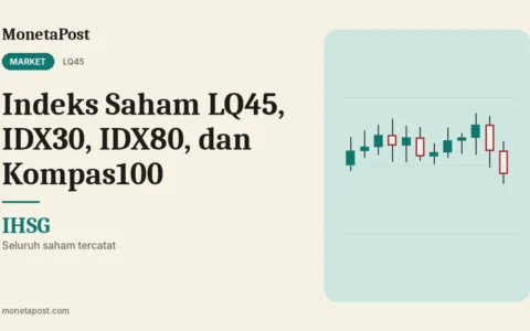 Indeks Saham LQ45, IDX30, IDX80, dan Kompas100: Apa Bedanya dan Cara Menggunakannya