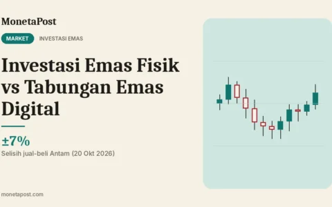 Investasi Emas Fisik vs Tabungan Emas Digital: Mana yang Lebih Untung?