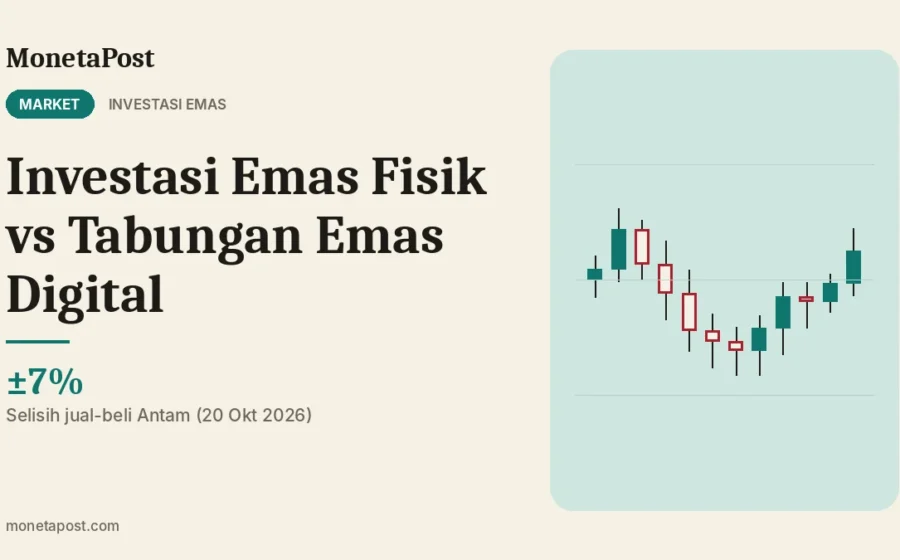Investasi Emas Fisik vs Tabungan Emas Digital: Mana yang Lebih Untung?
