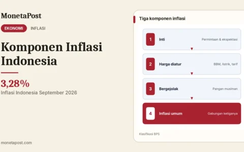 Komponen Inflasi Indonesia: Inti, Harga Diatur Pemerintah, dan Bergejolak, Begini Cara Membacanya