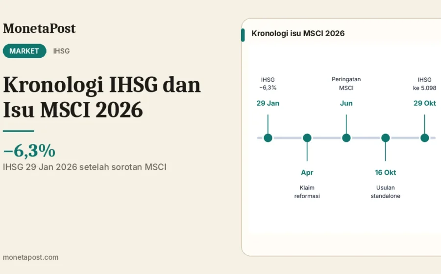 Kronologi IHSG dan Isu MSCI 2026: dari Peringatan Januari hingga Anjlok 3,49% pada 29 Oktober