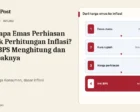 Mengapa Emas Perhiasan Masuk Perhitungan Inflasi? Cara BPS Menghitung dan Dampaknya