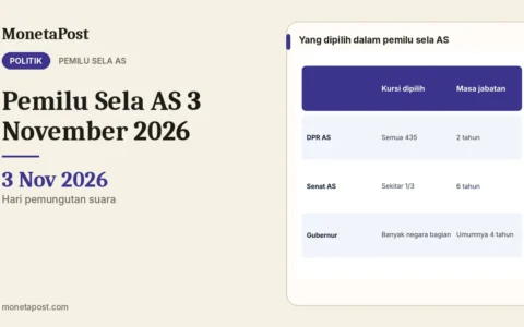 Pemilu Sela AS 3 November 2026: Apa yang Dipertaruhkan dan Dampaknya bagi Indonesia