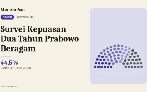 Survei Kepuasan Dua Tahun Prabowo Beragam: Dari 44,5% hingga 65,2%, Ini Penjelasannya