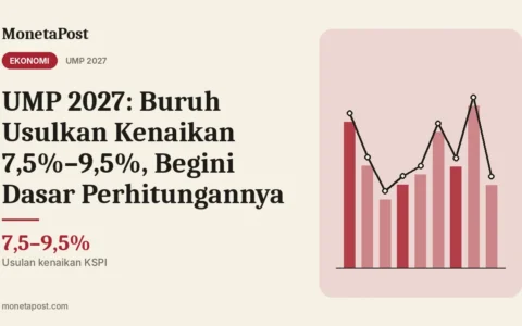 UMP 2027: Buruh Usulkan Kenaikan 7,5%–9,5%, Begini Dasar Perhitungannya